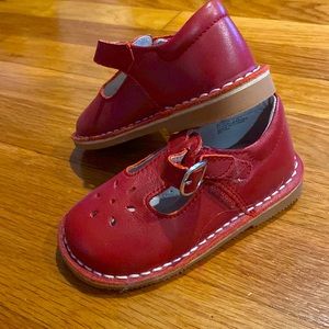 L’Amour Red Saddle Shoes